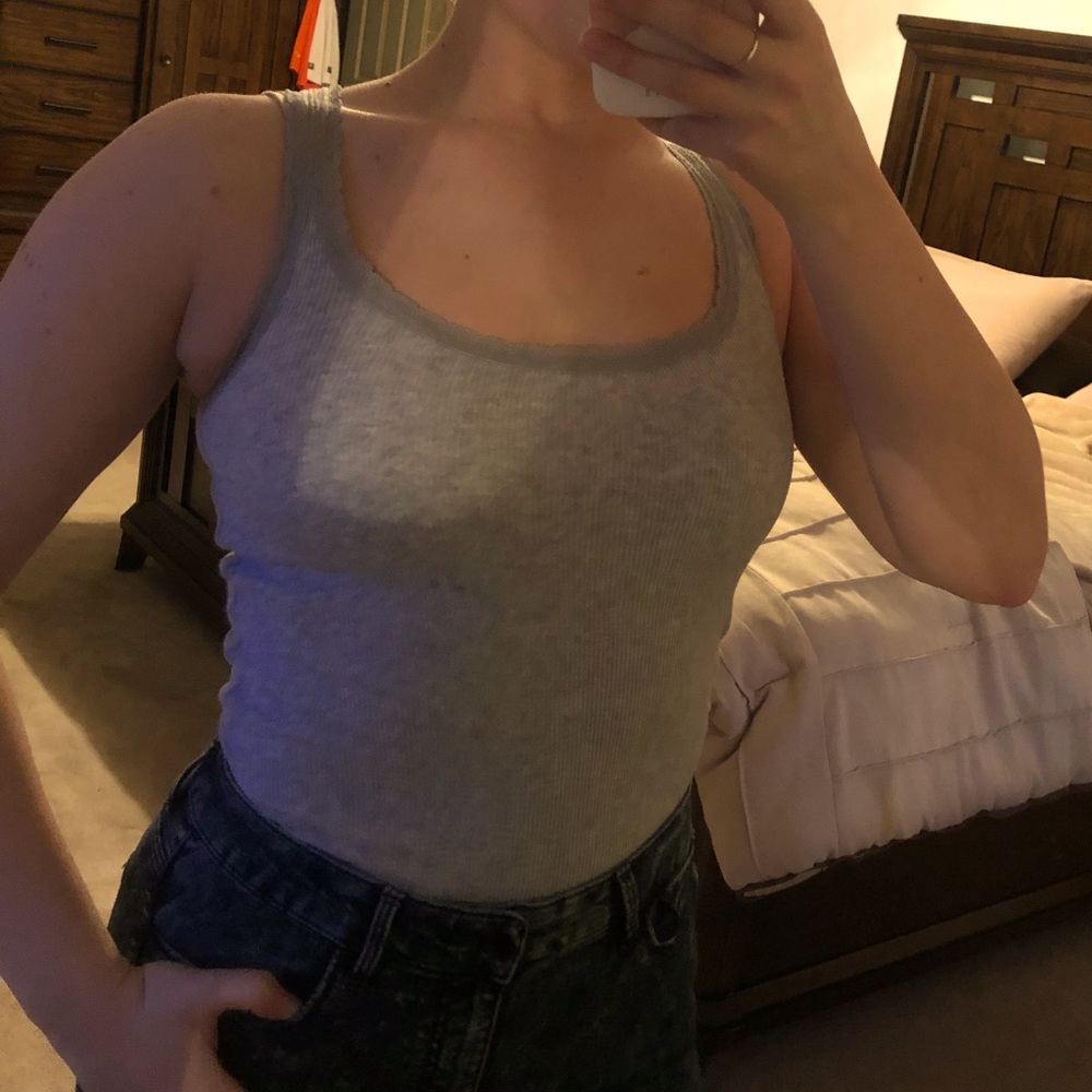 Gray Aerie Tank Top